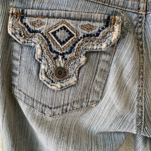 Z. Cavaricci Light Blue Boot Cut Jeans - Picture 8 of 11